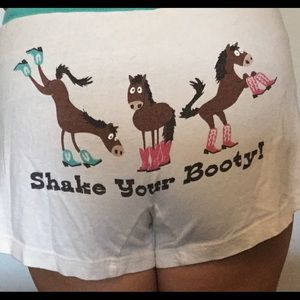 Pajama shorts